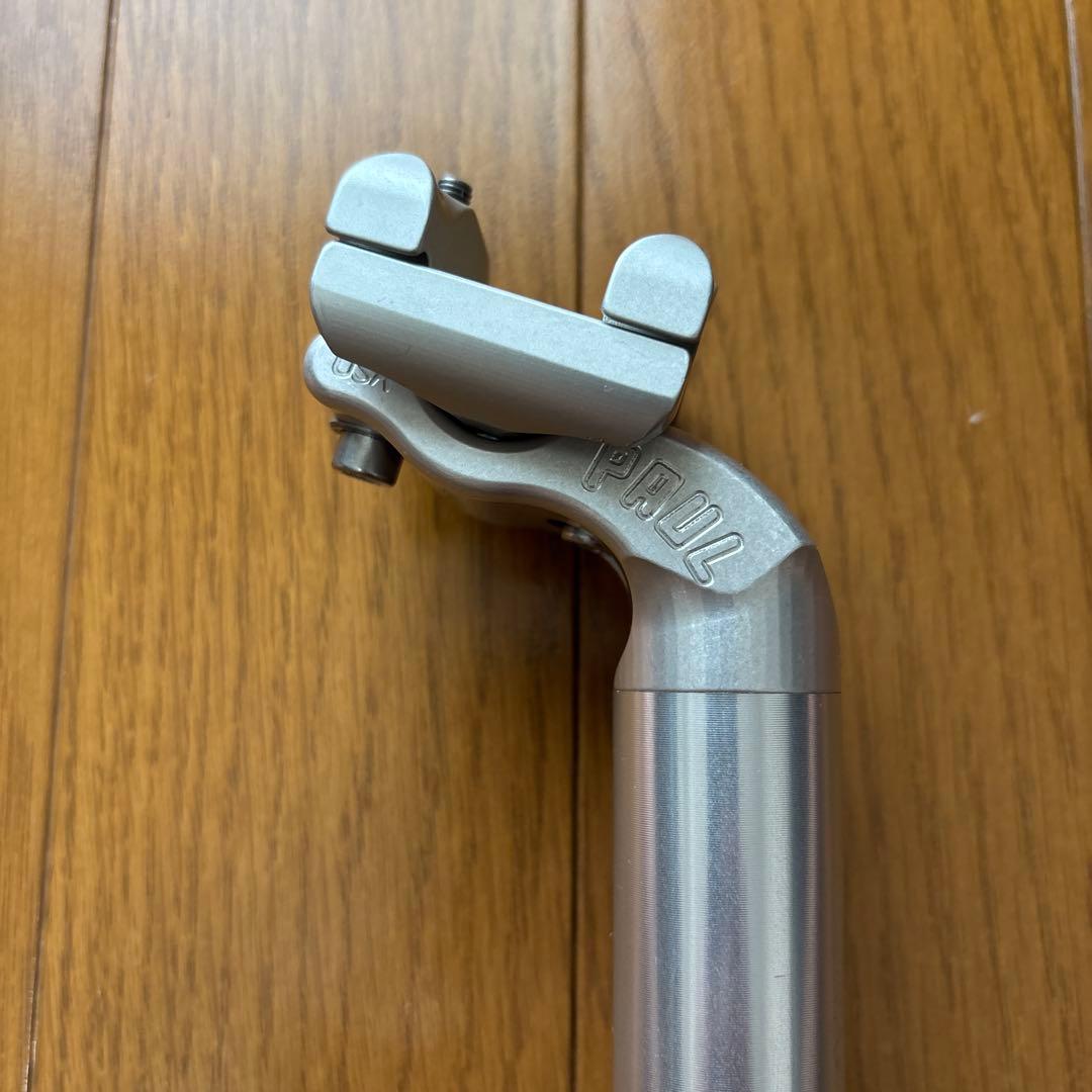 PAUL tall and handsome seatpost シルバー