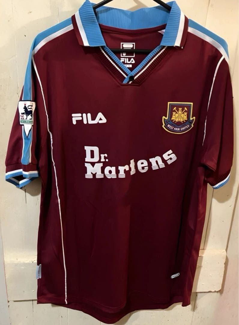 【新品】Dr. Martensドクターマーチン　サッカーシャツXL ウエストハム