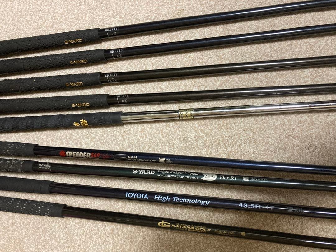 Black&Whiteゴルフバッグ アイアン ドライバー おまけ付き