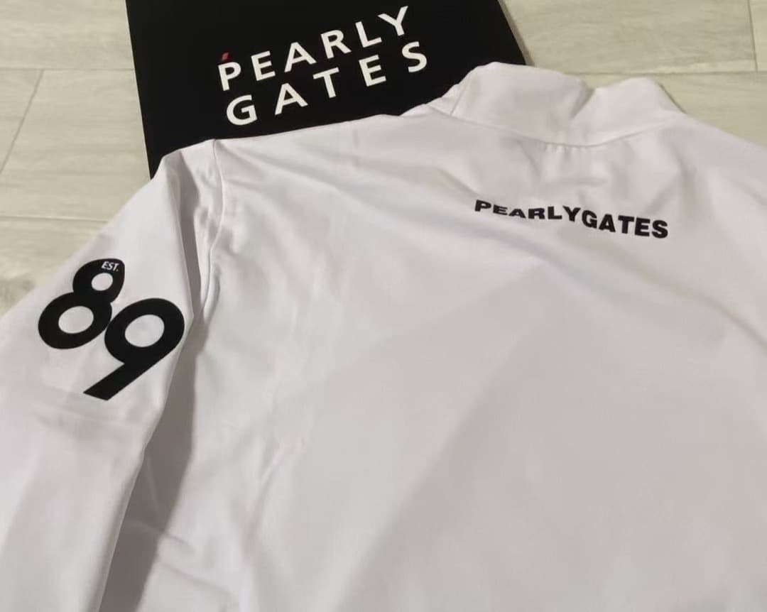 新品 正規品 パリーゲイツ89 裏毛起毛 厚手 極暖 白 サイズ4 M