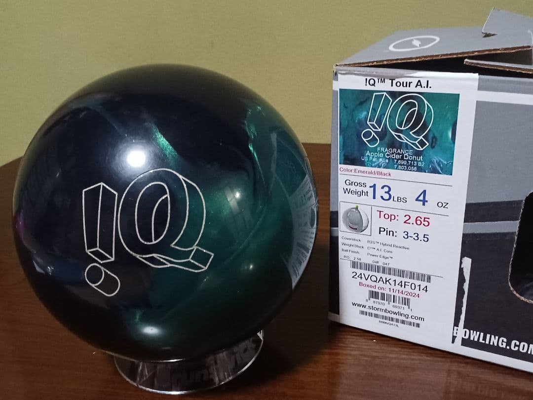 STORM IQ Tour A.I. ボウリングボール 美品