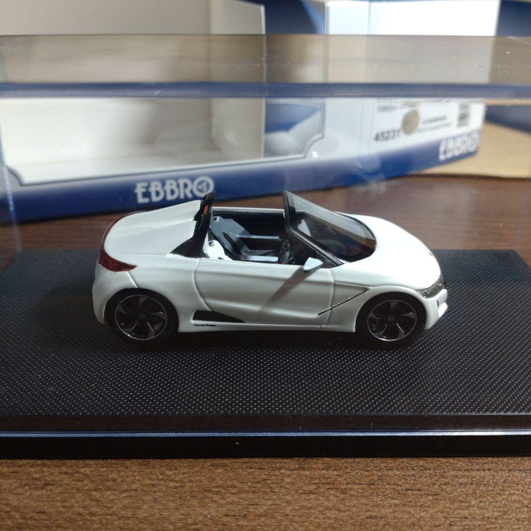 エブロ 1/43 ホンダ S660コンセプト パールホワイト