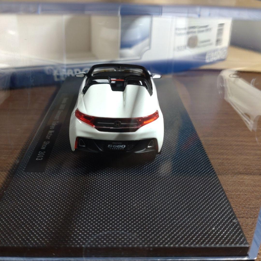 エブロ 1/43 ホンダ S660コンセプト パールホワイト