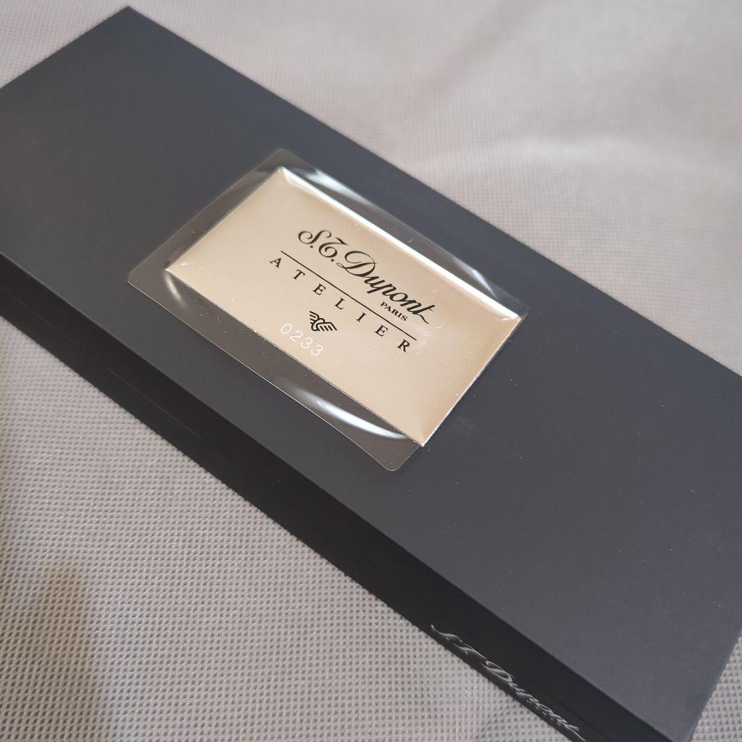 エス・テー・デュポン「ラインD サンバースト 純正漆(グリーン)」ボールペン