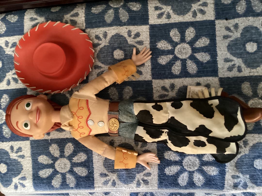 トイストーリー　トーキングフィギュア ウッディ・ ジェシー セット