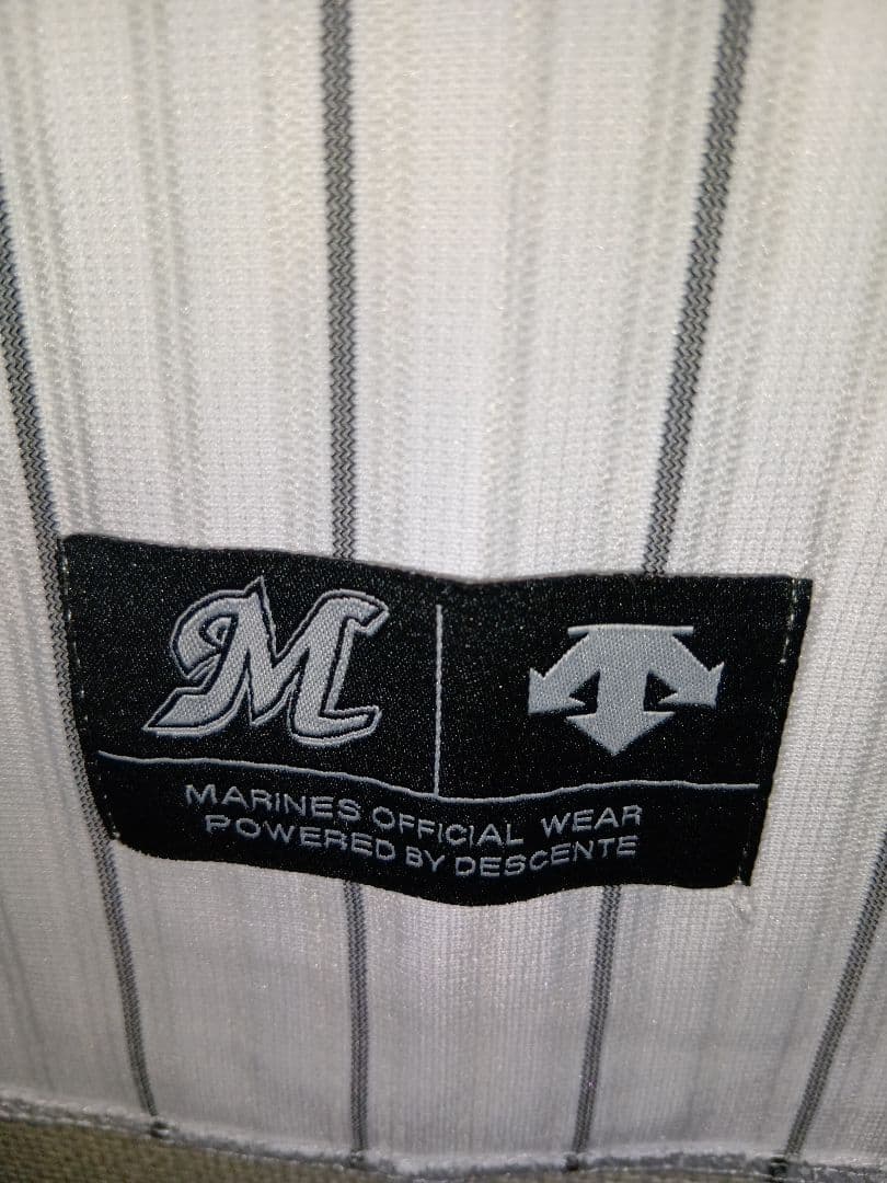 千葉ロッテマリーンズ 里崎智也 里崎 ホーム ユニフォーム