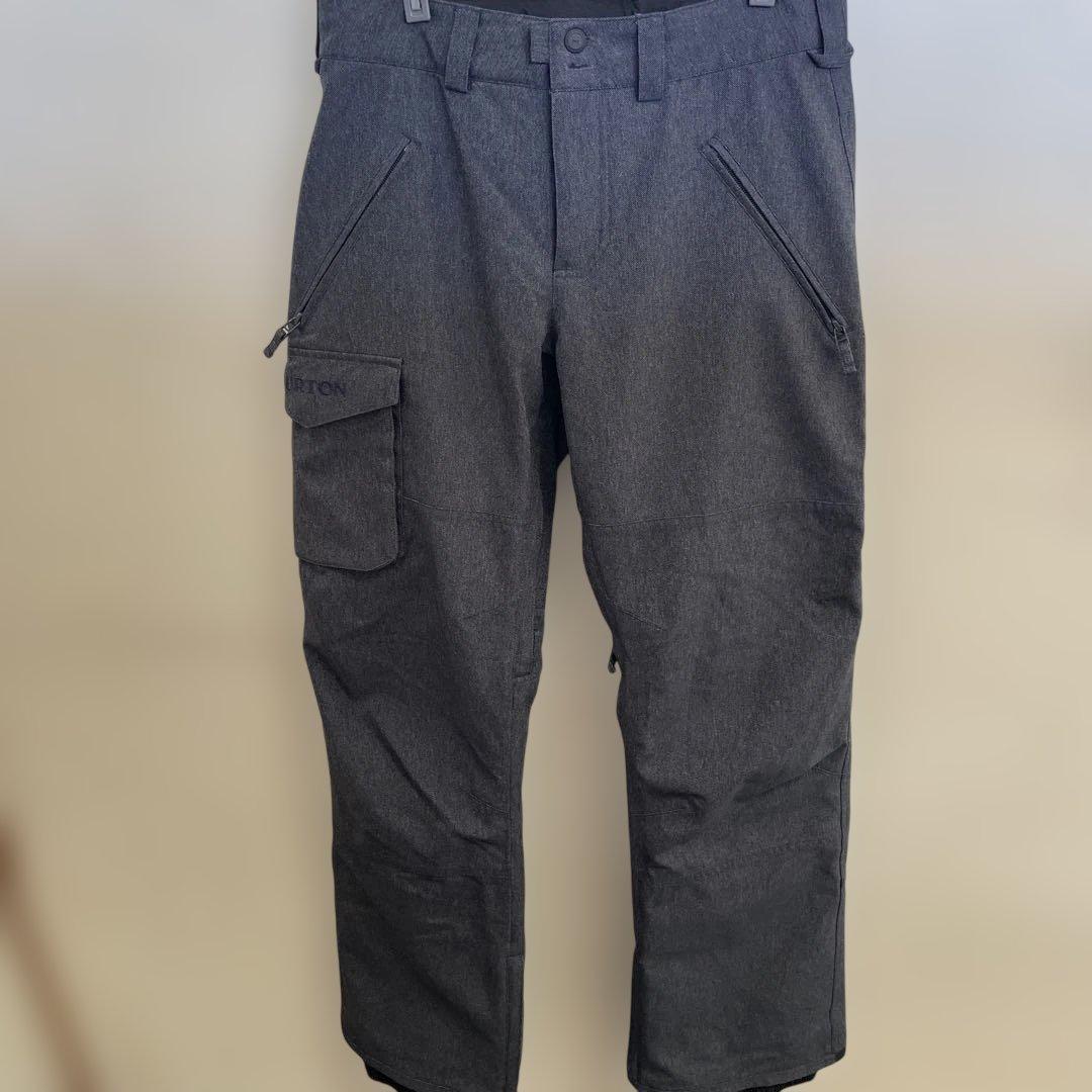 BURTON スノーボードデニム柄パンツ Sサイズ