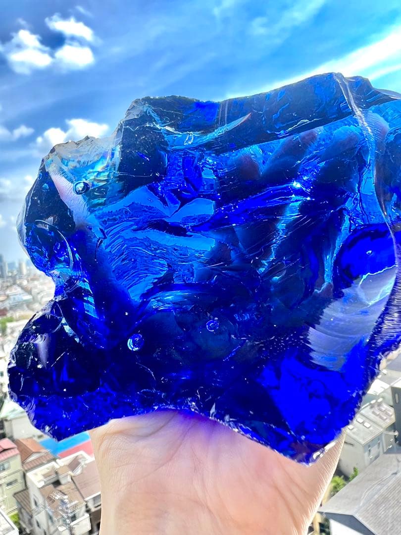 A様✨美✨超希少✨純正 シエラ産アンダラクリスタル✨タンザナイト×サファイヤ