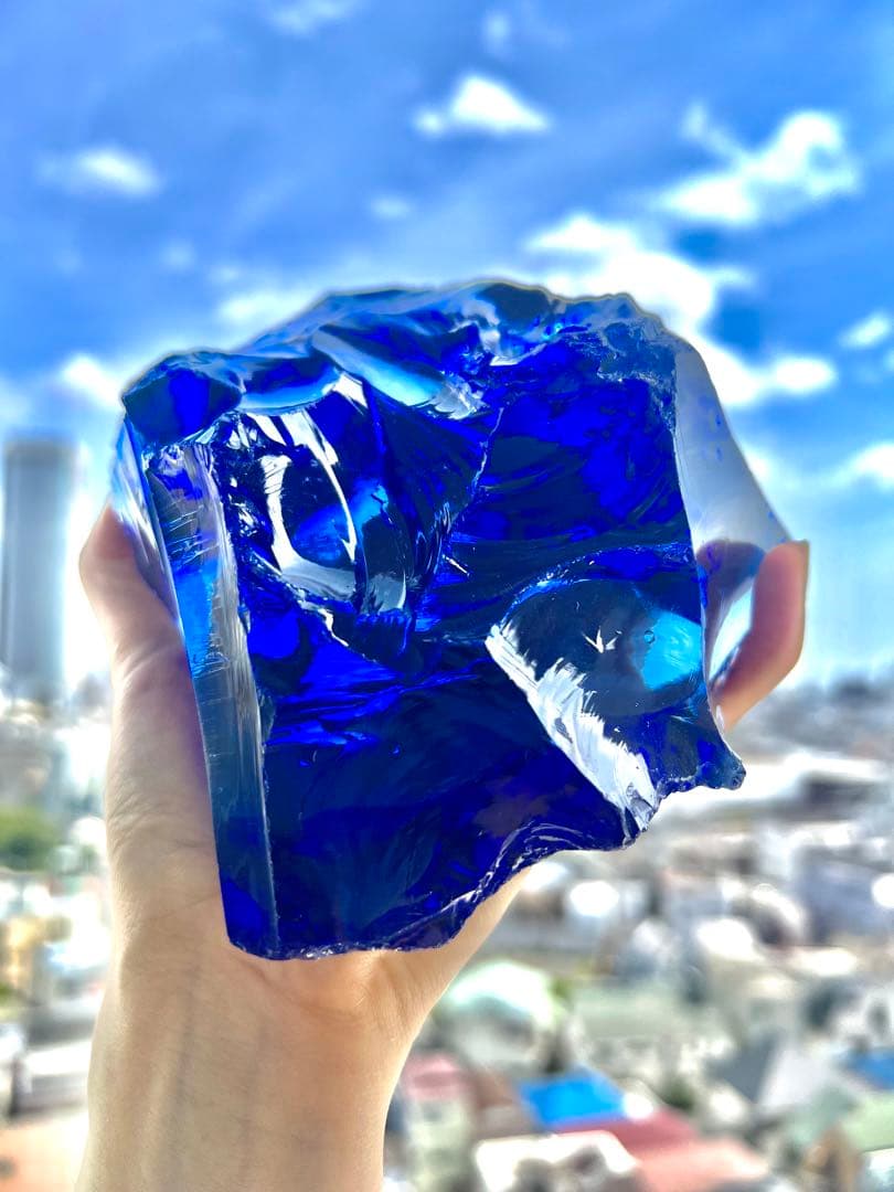 A様✨美✨超希少✨純正 シエラ産アンダラクリスタル✨タンザナイト×サファイヤ