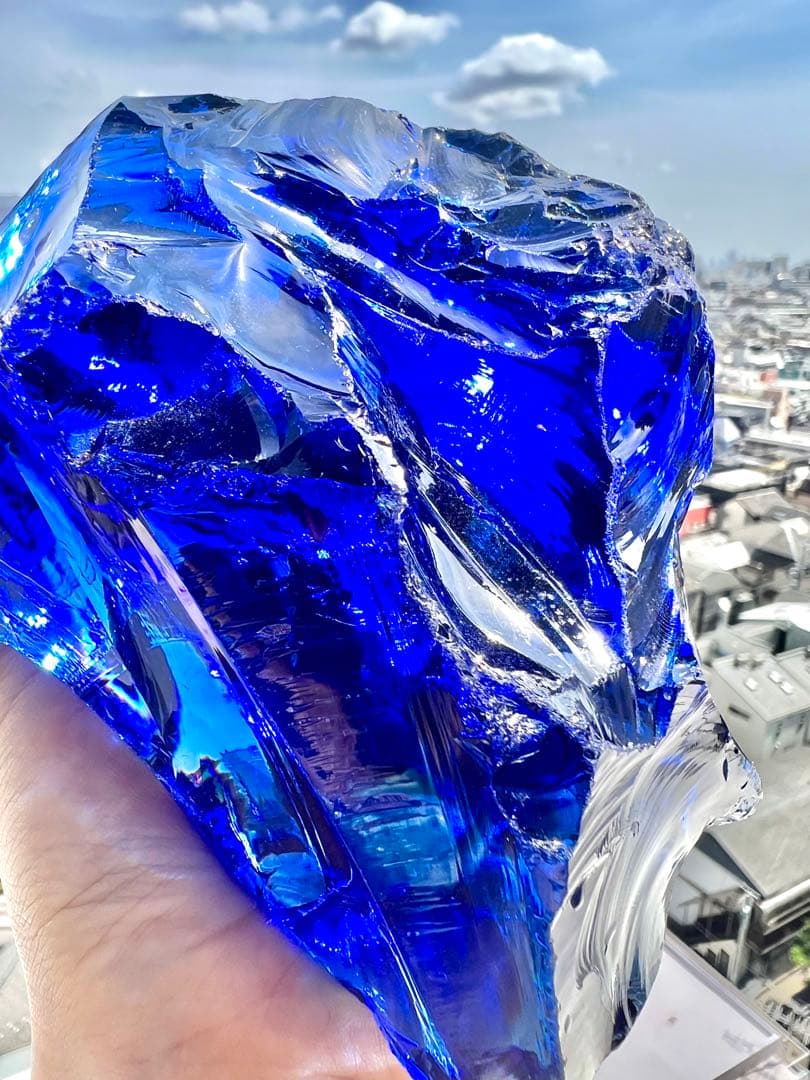 A様✨美✨超希少✨純正 シエラ産アンダラクリスタル✨タンザナイト×サファイヤ