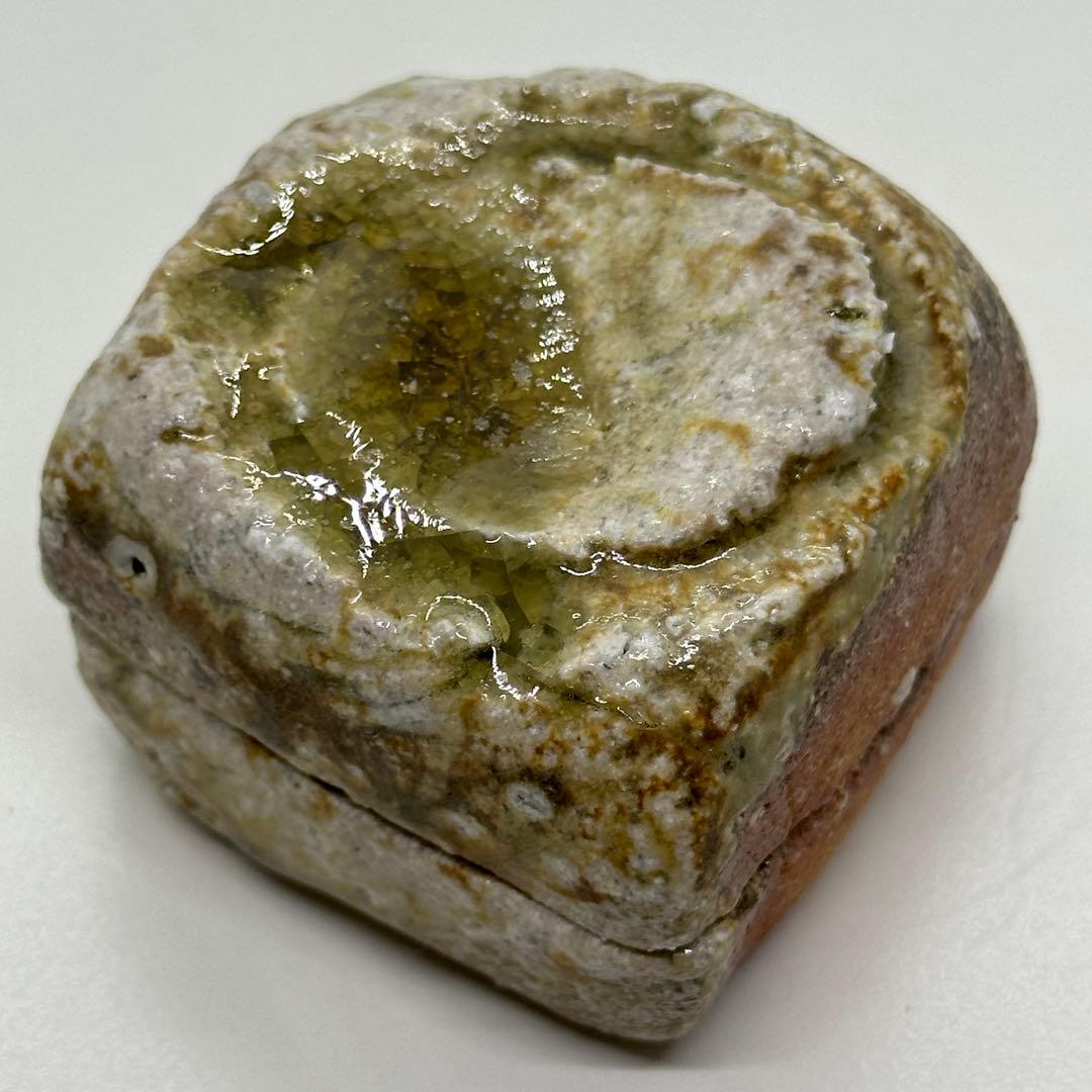 古谷道生 伊賀 伽藍石 香合 合わせ箱