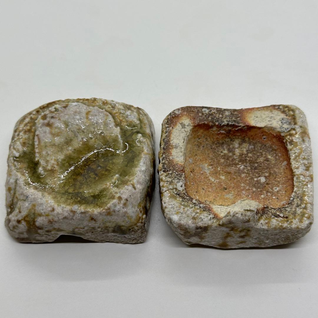 古谷道生 伊賀 伽藍石 香合 合わせ箱