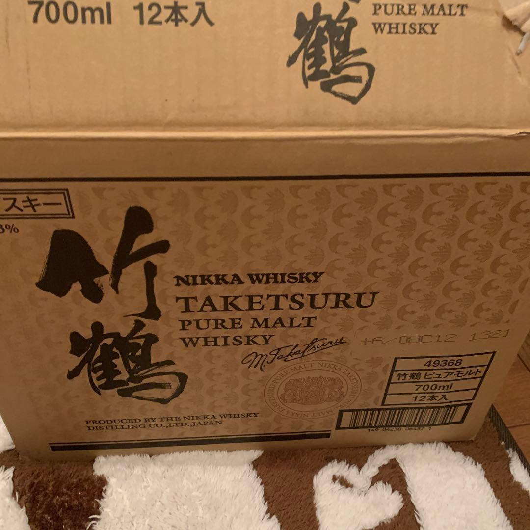 NIKKA 竹鶴 ピュアモルトウイスキー 700ml 12本43%