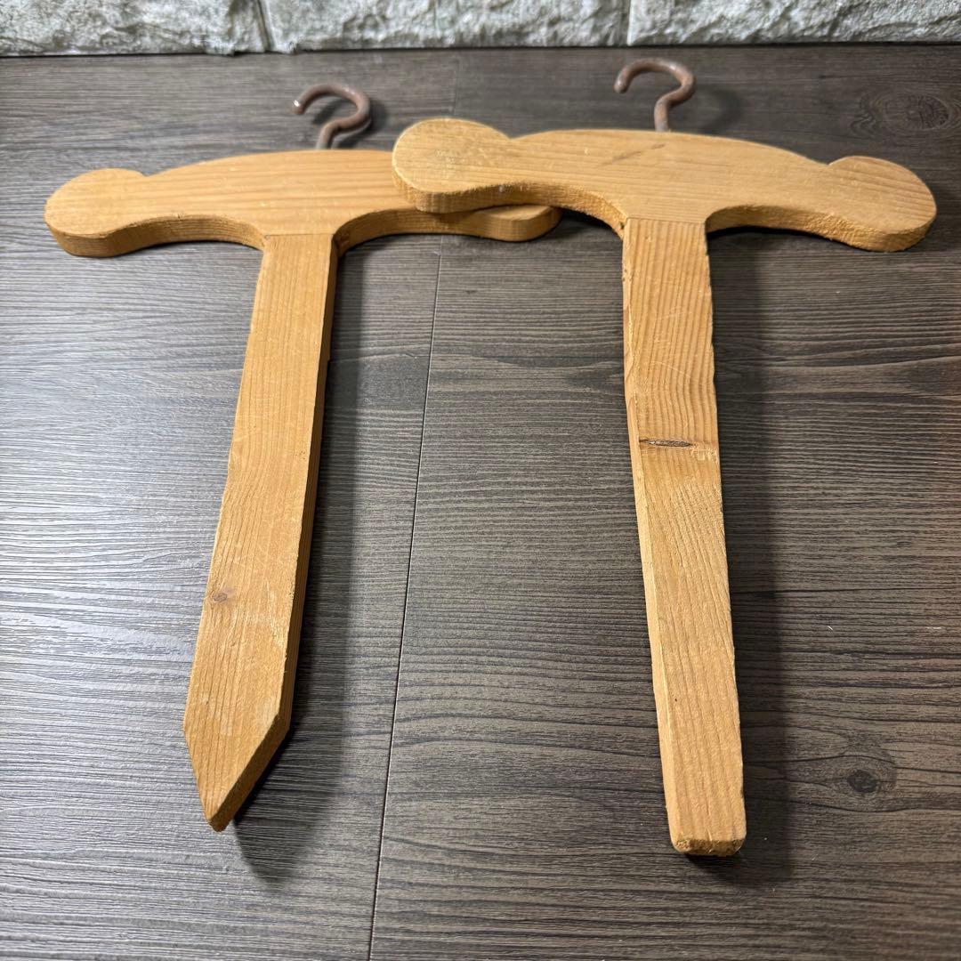 フランス アンティーク ミニサイズ クロスハンガー 十字架 ブロカント