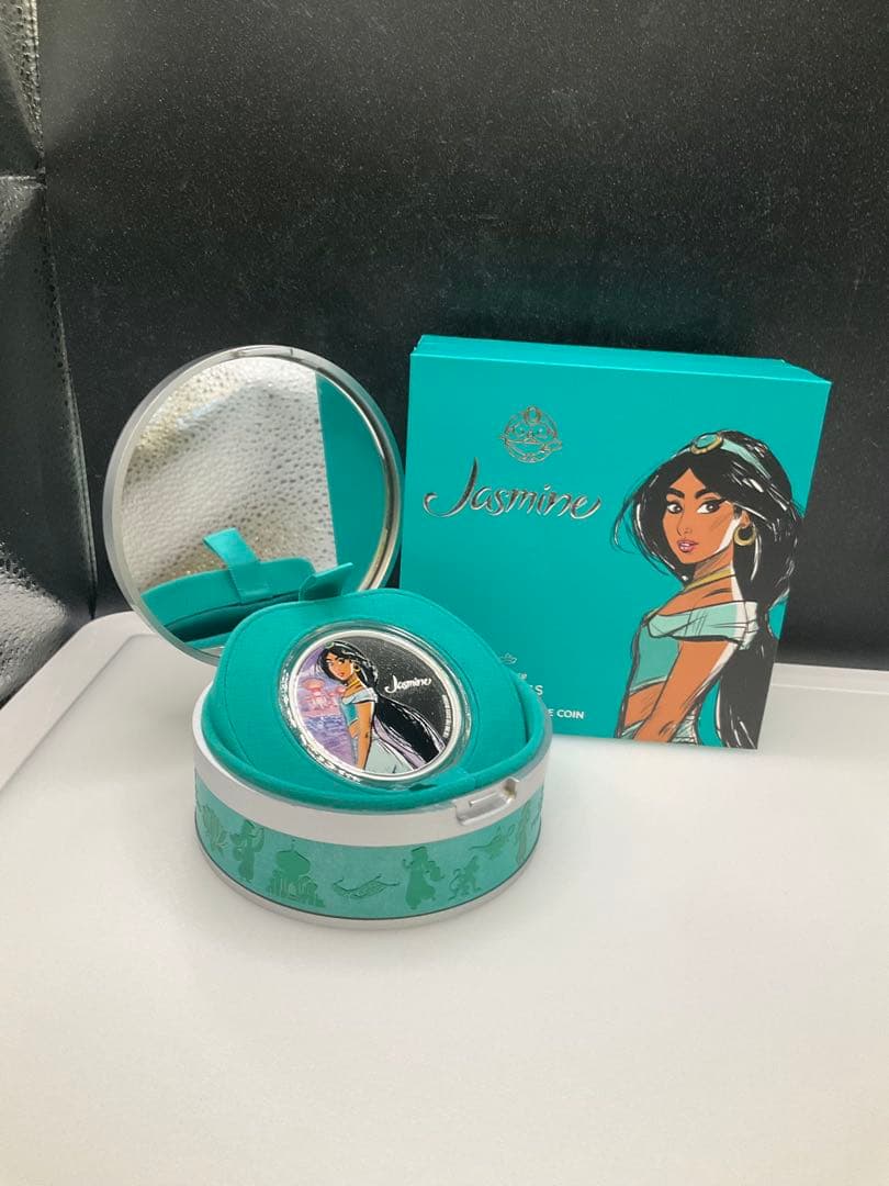 2024年ニウエ　ディズニープリンセス　ジャスミン姫　1オンスプルーフ銀貨
