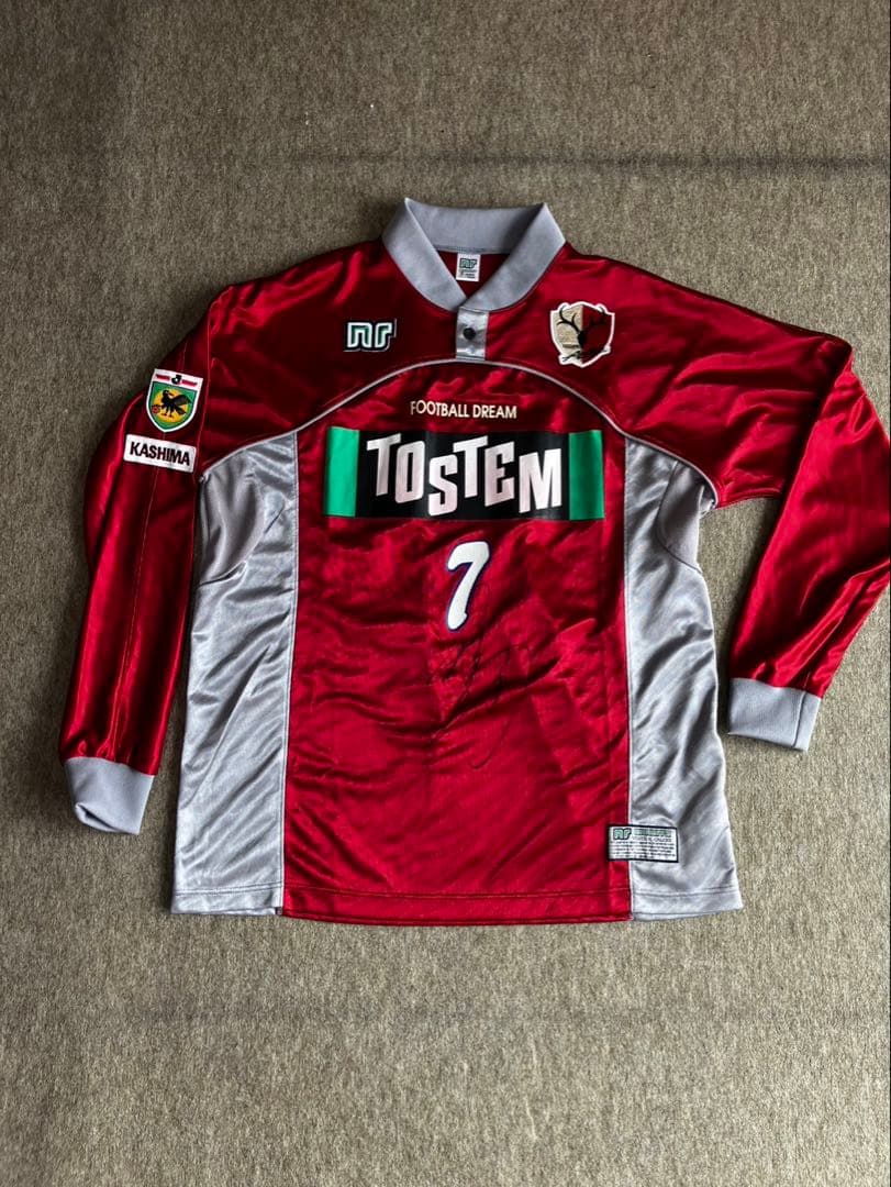 99年鹿島アントラーズ　ユニホーム　相馬選手サイン