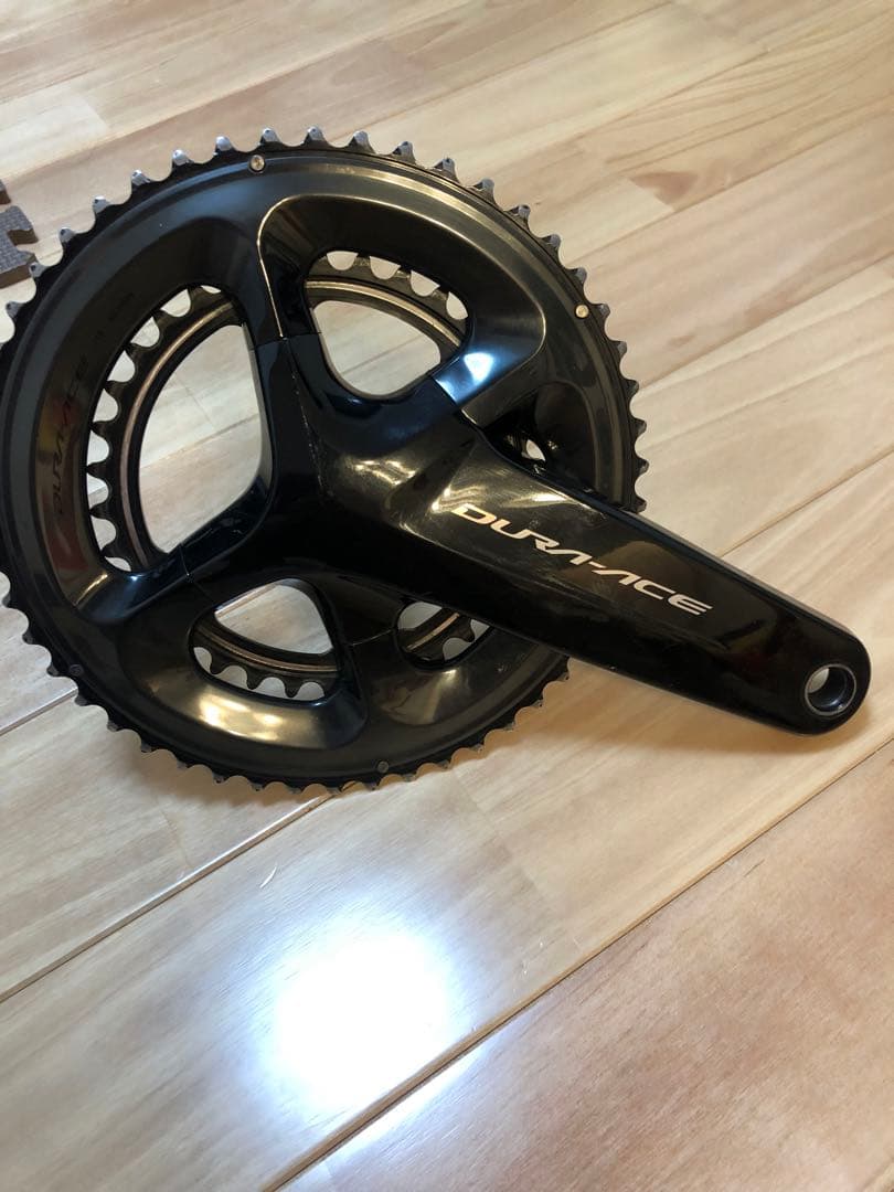 DURA-ACE 9100クランク　スプロケット&チェーン付き