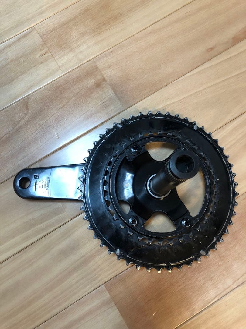 DURA-ACE 9100クランク　スプロケット&チェーン付き