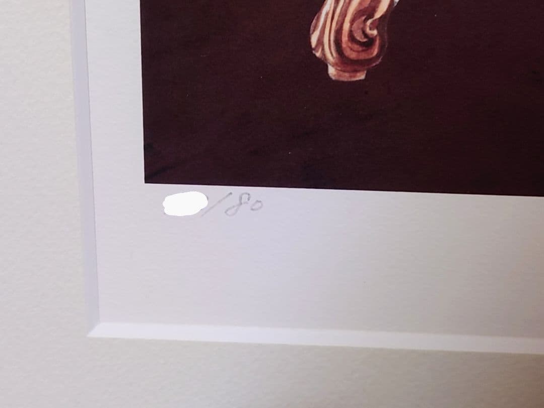 ナチ■氷栗優■版画(初期版)■保証書付き■学園ヘヴン■中嶋英明■鬼恋堂