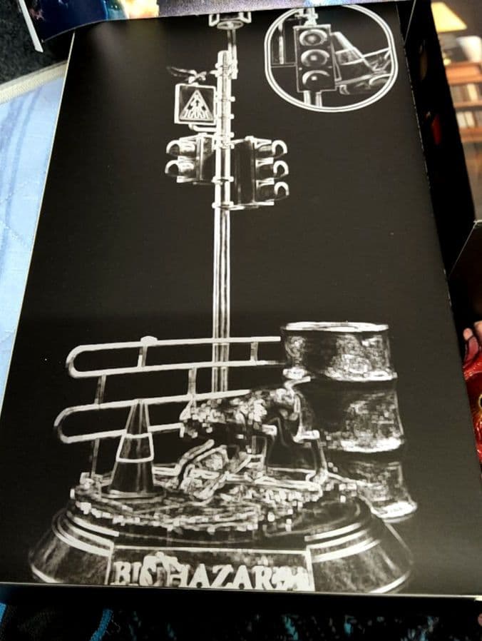 CAPCOM.[バイオハザード②(クレア＆バーキン＆ジオラマ台座)]