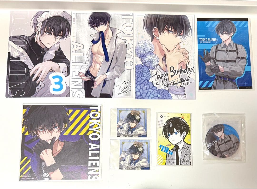 東京エイリアンズ 天空橋翔 缶バッジ ポストカード