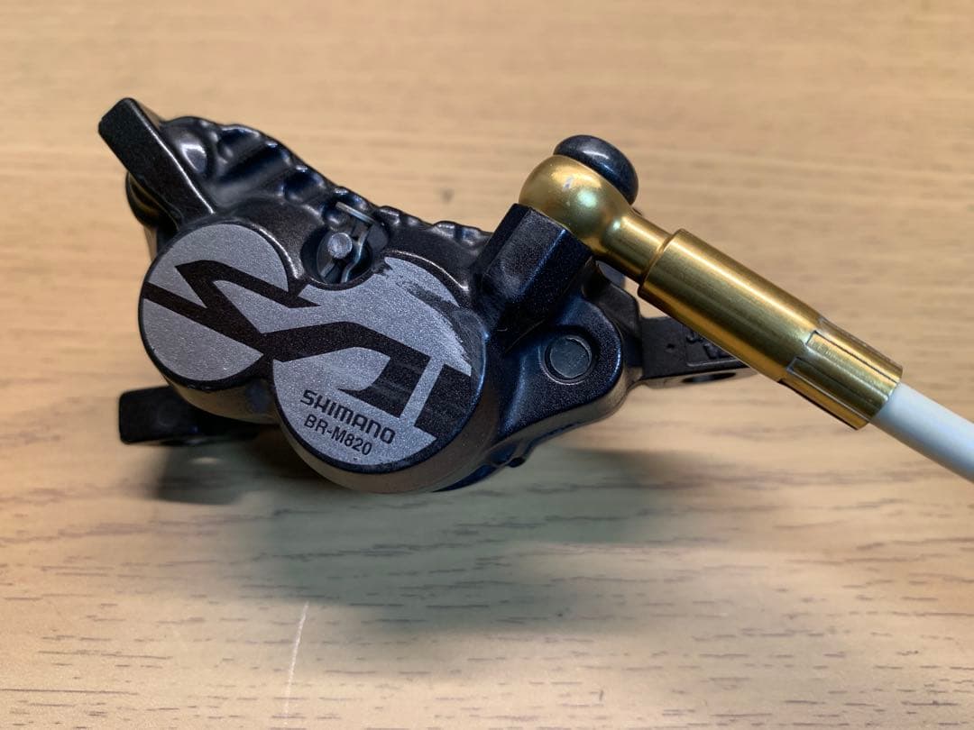 シマノ　セイント　ディスクブレーキ前後セット　中古