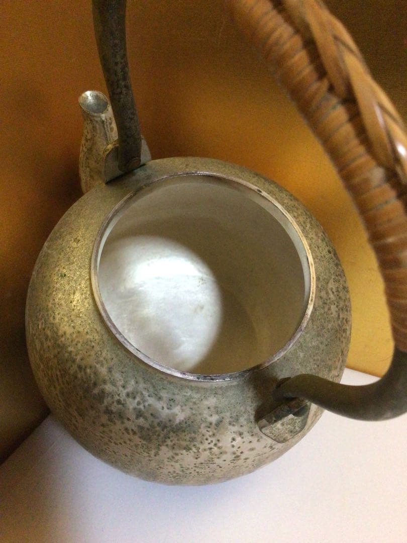 秀峯堂造 茶道具 ヤカン 急須 水次 箱無し