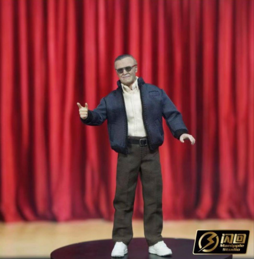 【新品未開封】閃回studio スタン・リー風1/12フィギュアマーベルシリーズ