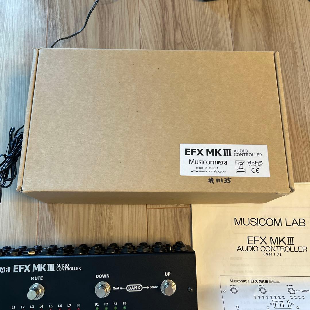 MusicomLAB EFX MK III プログラマブルスイッチャー
