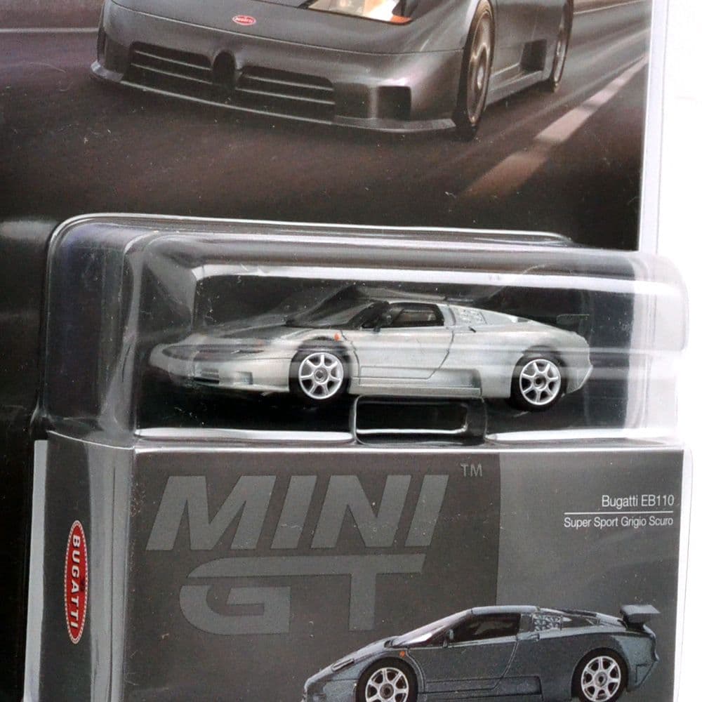 ブガッティ EB110 スーパースポーツ (グリージョ スクーロ) チェイスカー