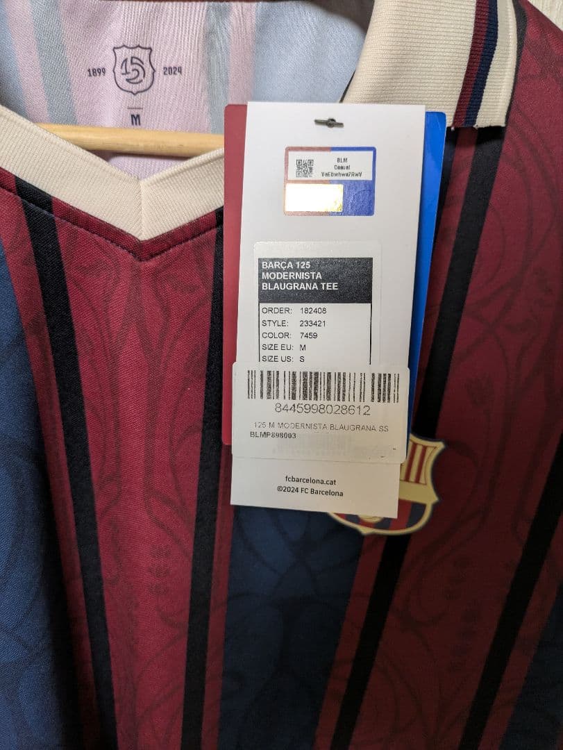 バルセロナ　オーバサイズポロシャツ Mサイズ