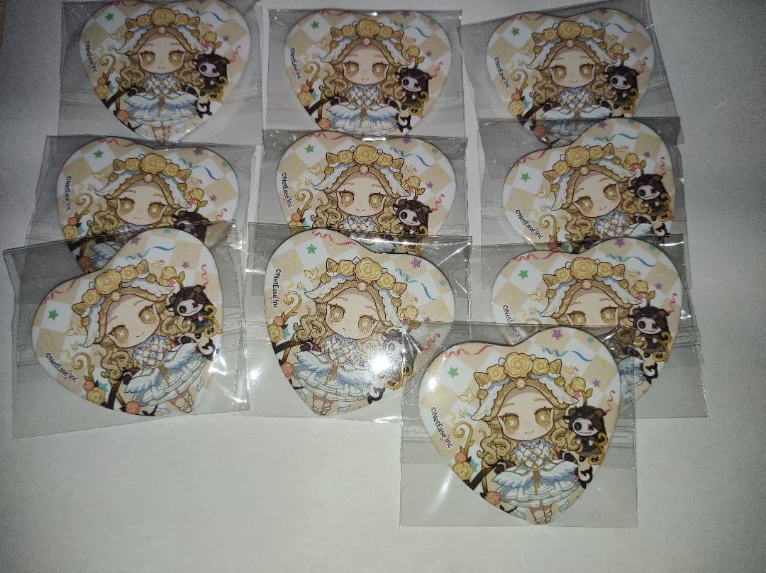 第五人格 スイパラ 4周年 少女 缶バッジ 10点