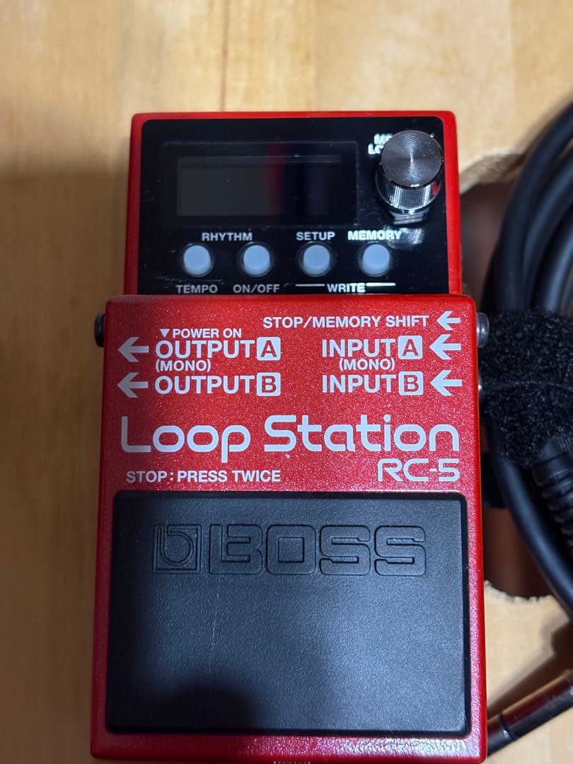 BOSS RC-5 Loop Station + フットスイッチ付き