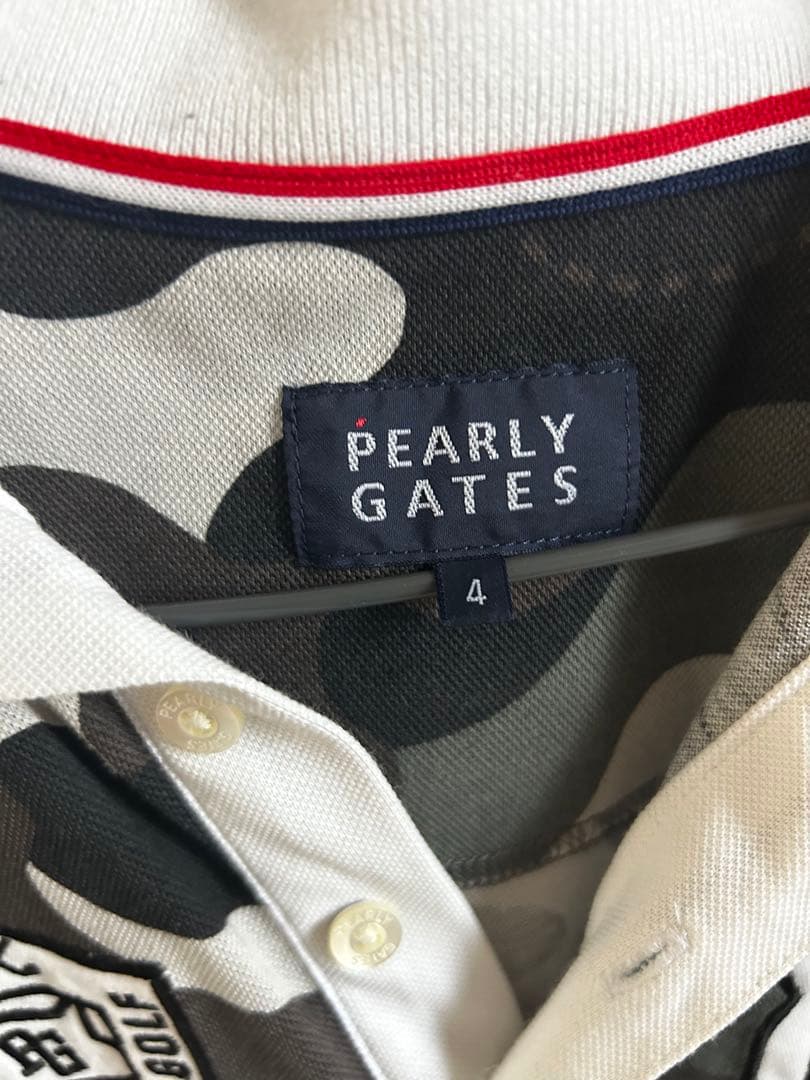 パーリーゲイツ　ゴルフウェア　セットアップ　迷彩セットアップ