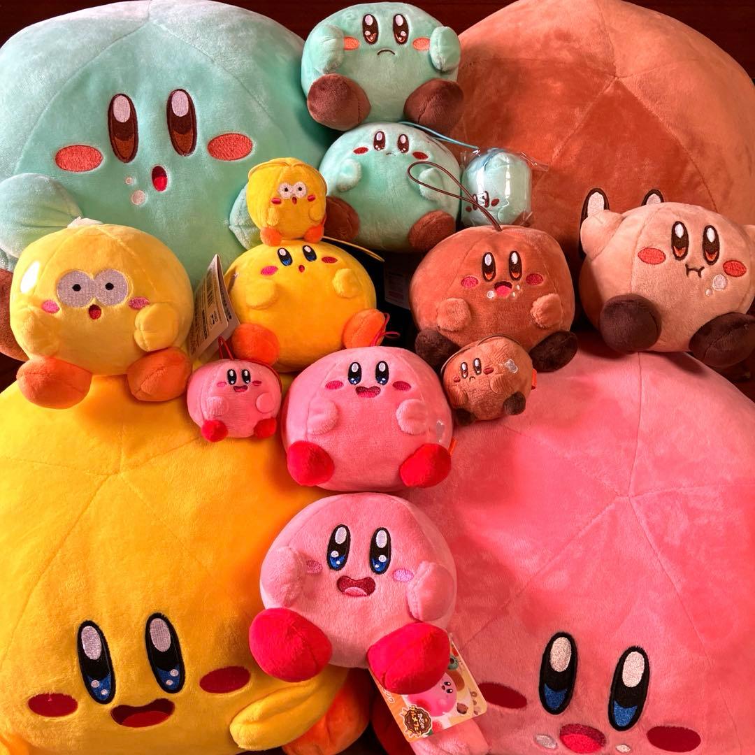 【カービィ部屋を作ろう！】星のカービィ　ぬいぐるみ　グルメフェス　１６体＋α