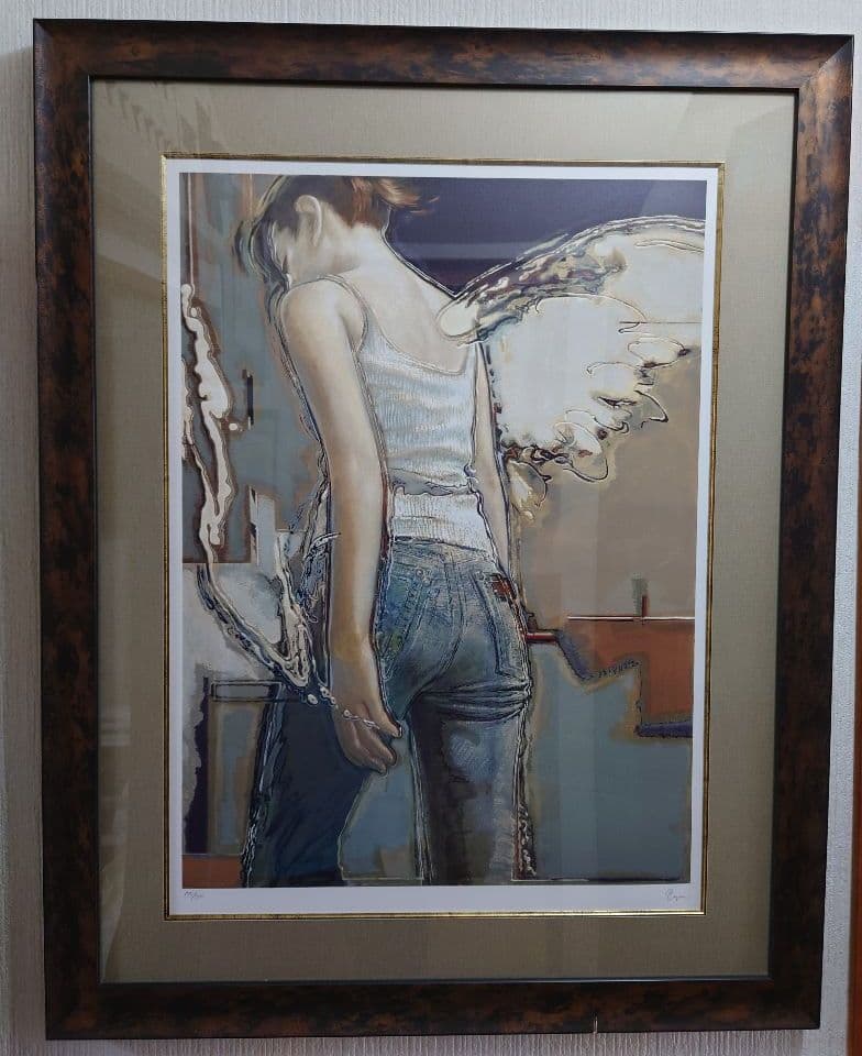 柏本 龍太 『花鳥風月』リトグラフ 絵画 版画 現代アート