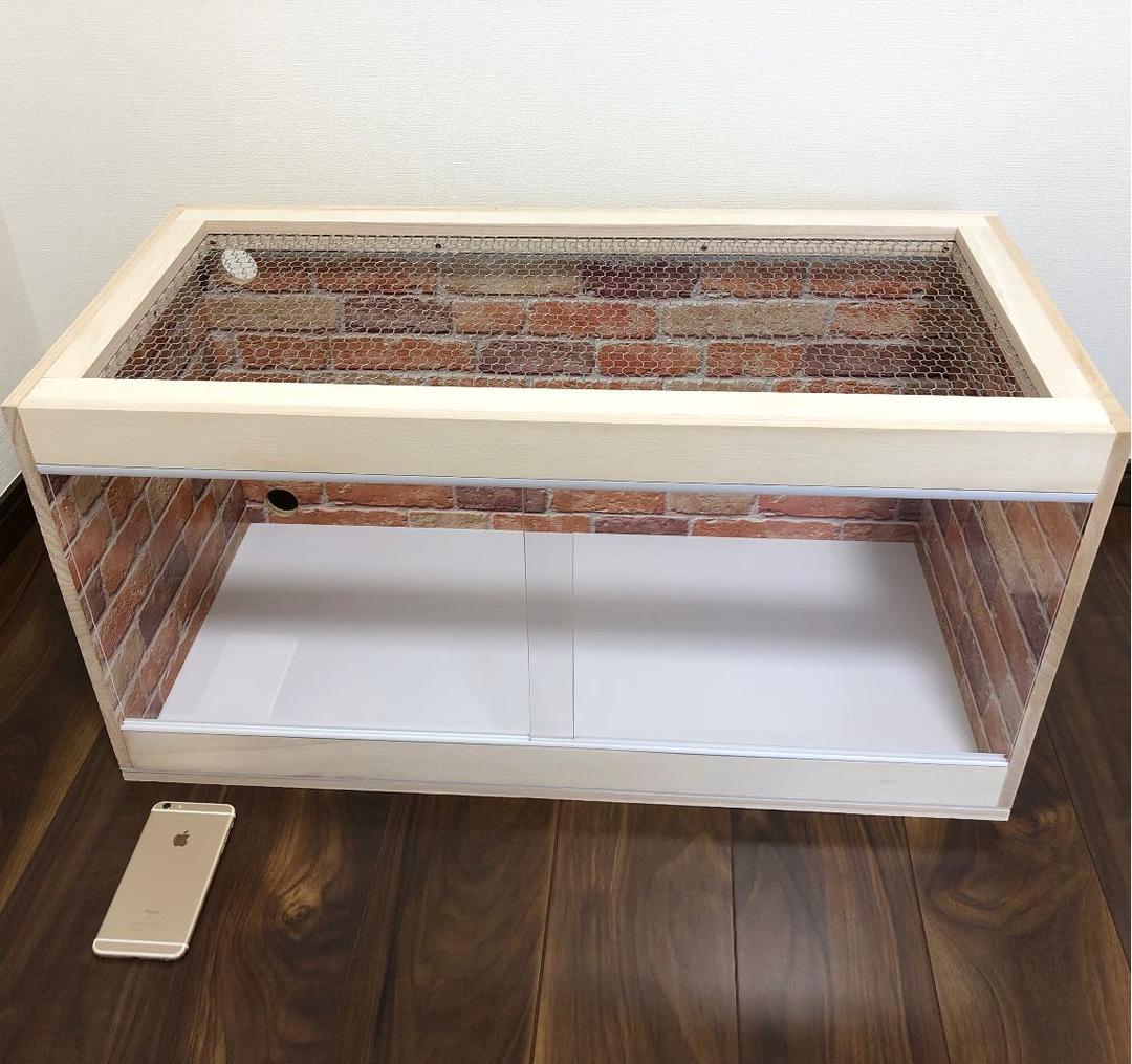 新品　木製ケージ　ハリネズミ　ハムスター　小動物　カスタムベースに！