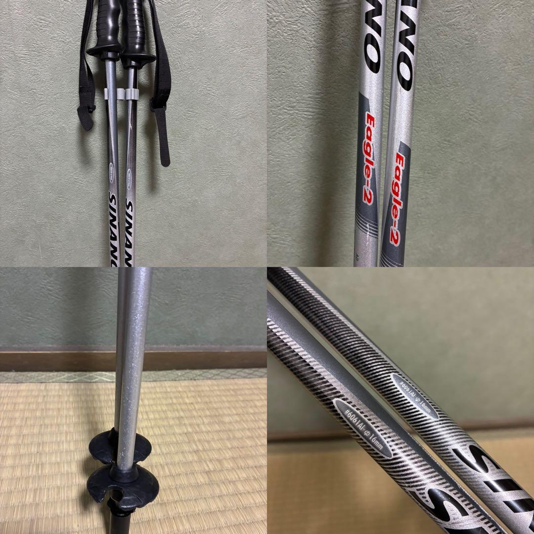 K2 SUPERSMOOTH スキー板 & シナノ スキーポール セット