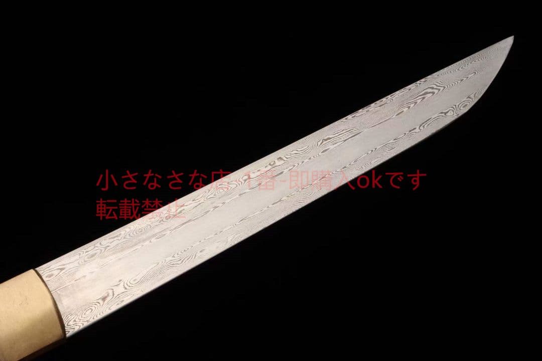 【小ストレート】武具　刀装具　日本刀　模造刀 居合刀 短刀 狩猟