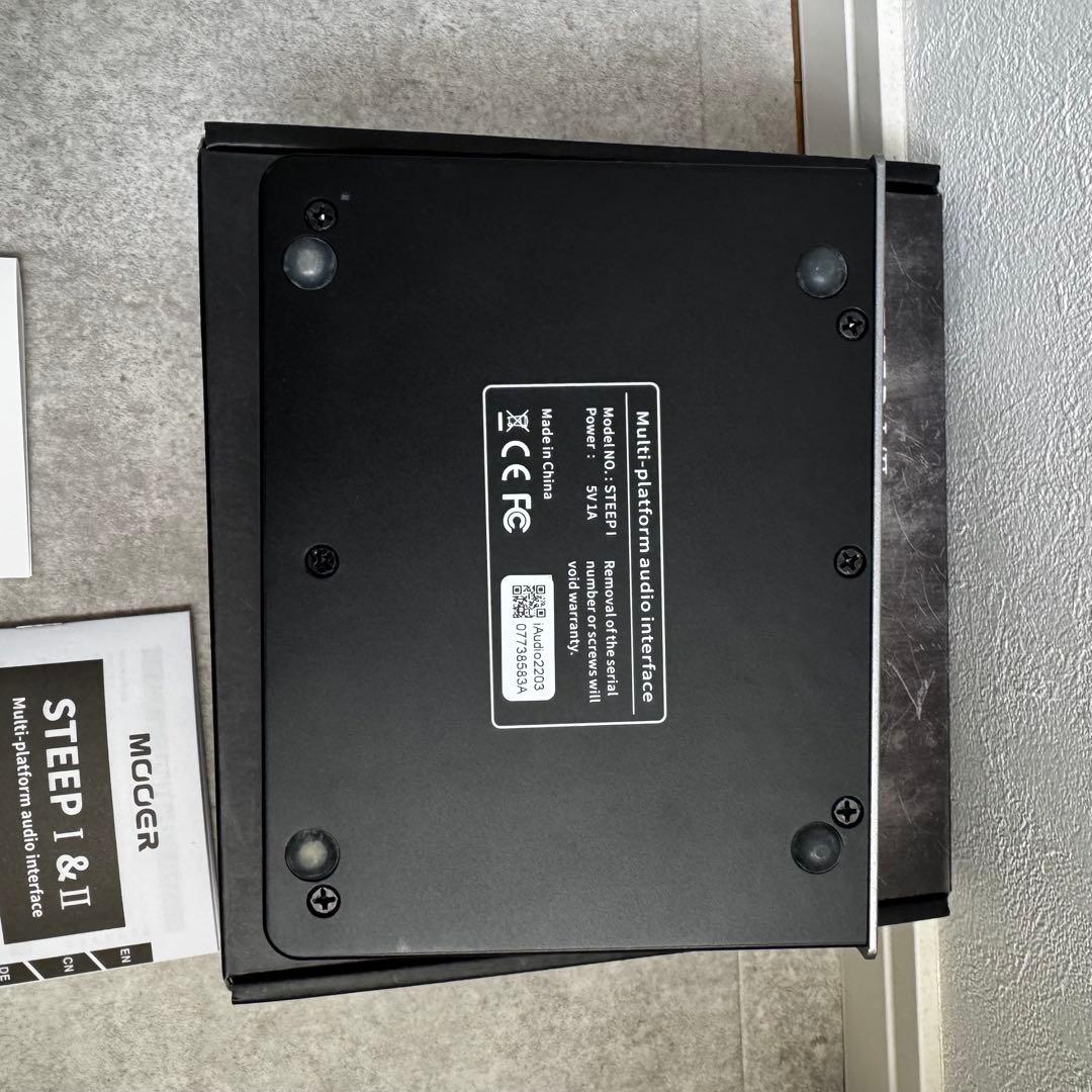 [値下げ！]MOOER STEEP 1 オーディオインターフェース