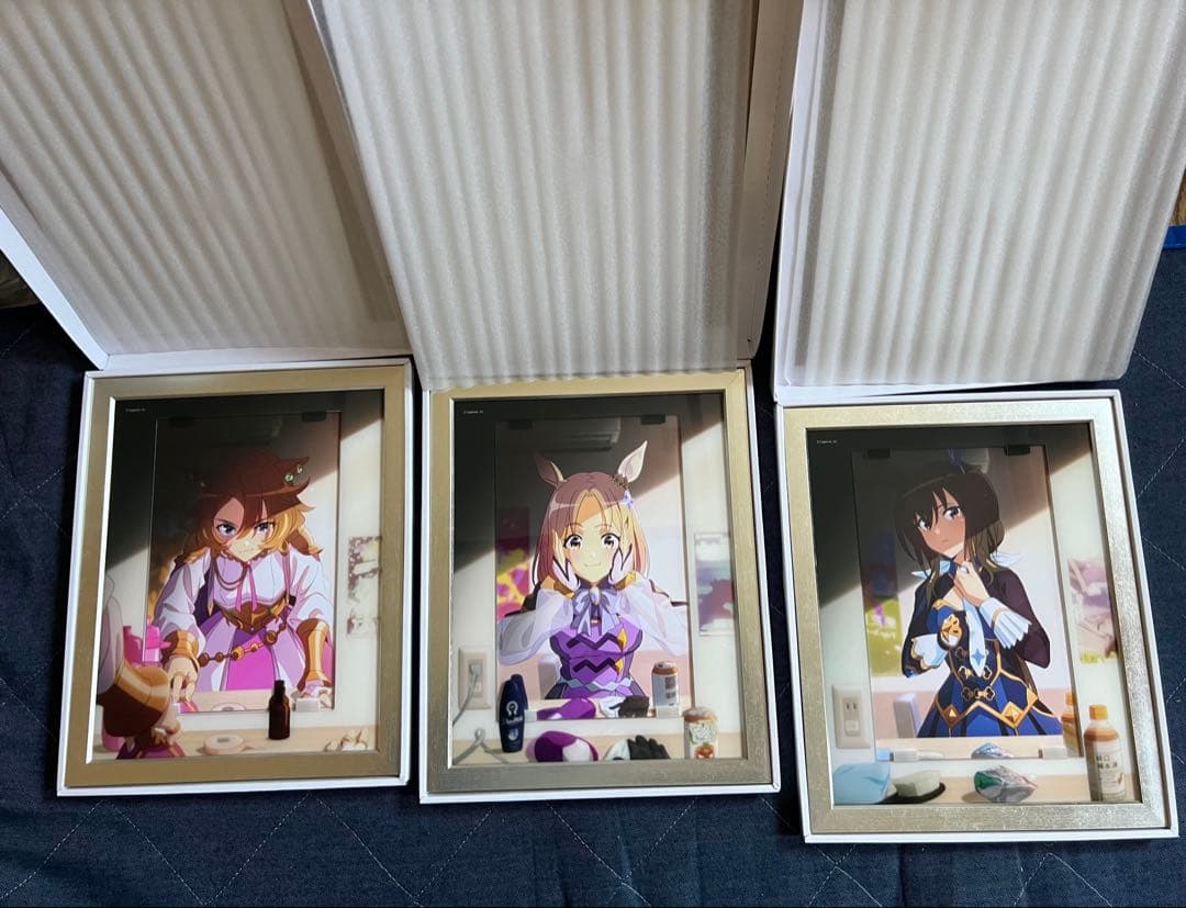 Umamusume ウマ娘 キャラファイングラフ　3点セット 新品
