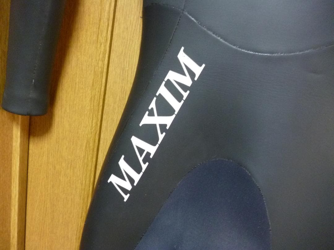 「MAXIM」ロングチェストジップ セミドライ ウェットスーツ ML！送料込み！