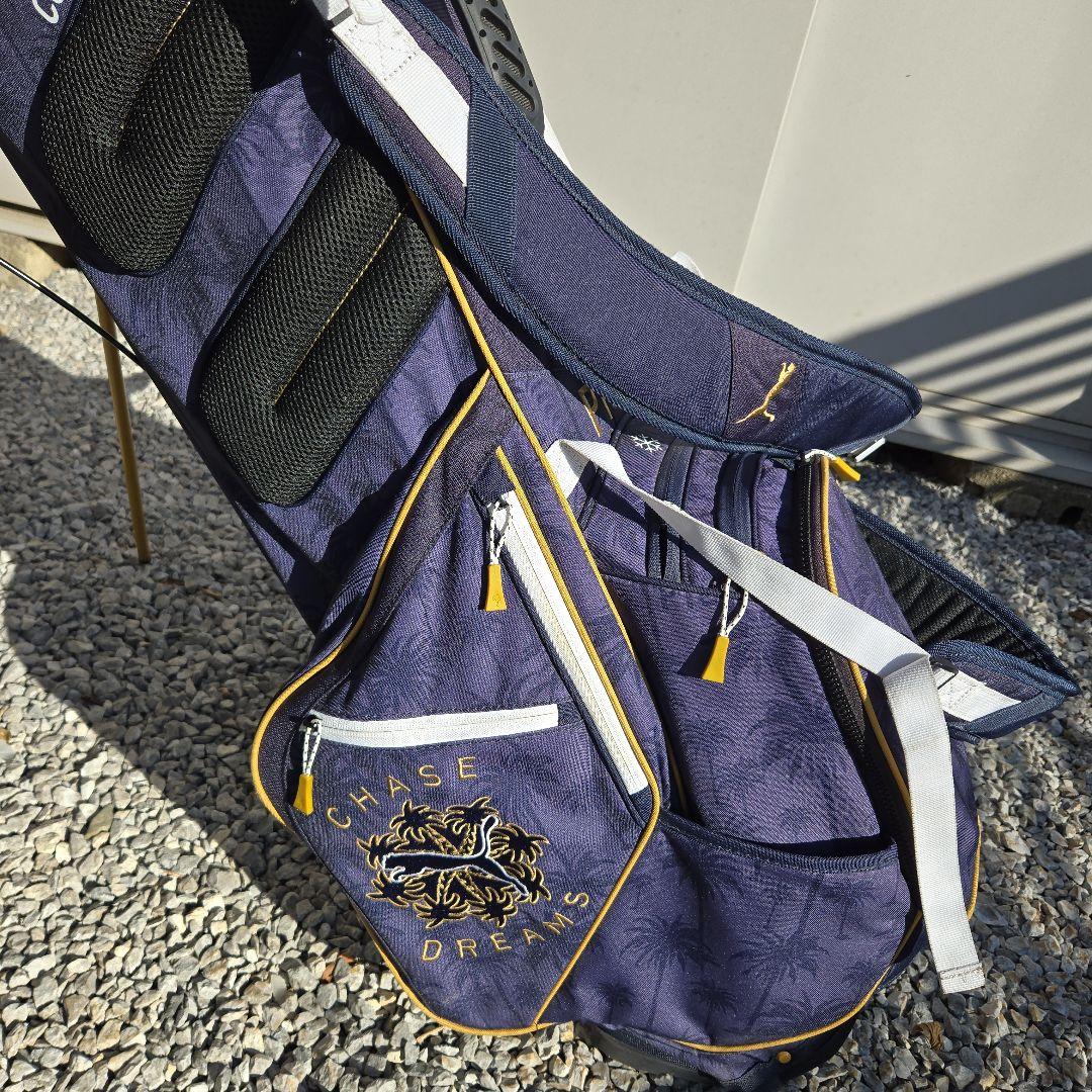 【限定品】PUMA GOLF プーマ×PTC スタンドキャディバッグ