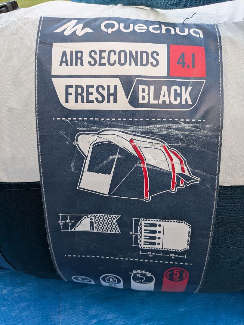 Quechua ケシュア AIR SECONDS4.1