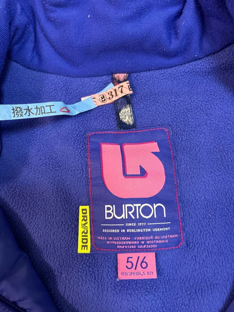 バートン　キッズウェア　120 Burton