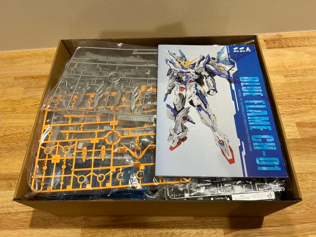 ZZA MODEL BLUE FLAME 藍焔 青炎 CH-01 プラモデル