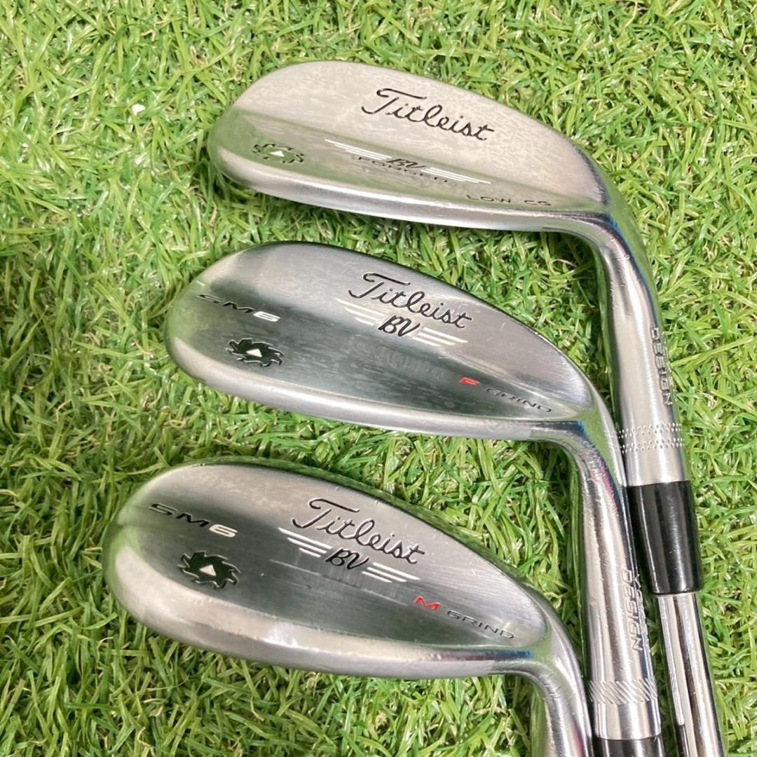 タイトリスト VOKEY DESIGN SM6 ウェッジ 3本セット