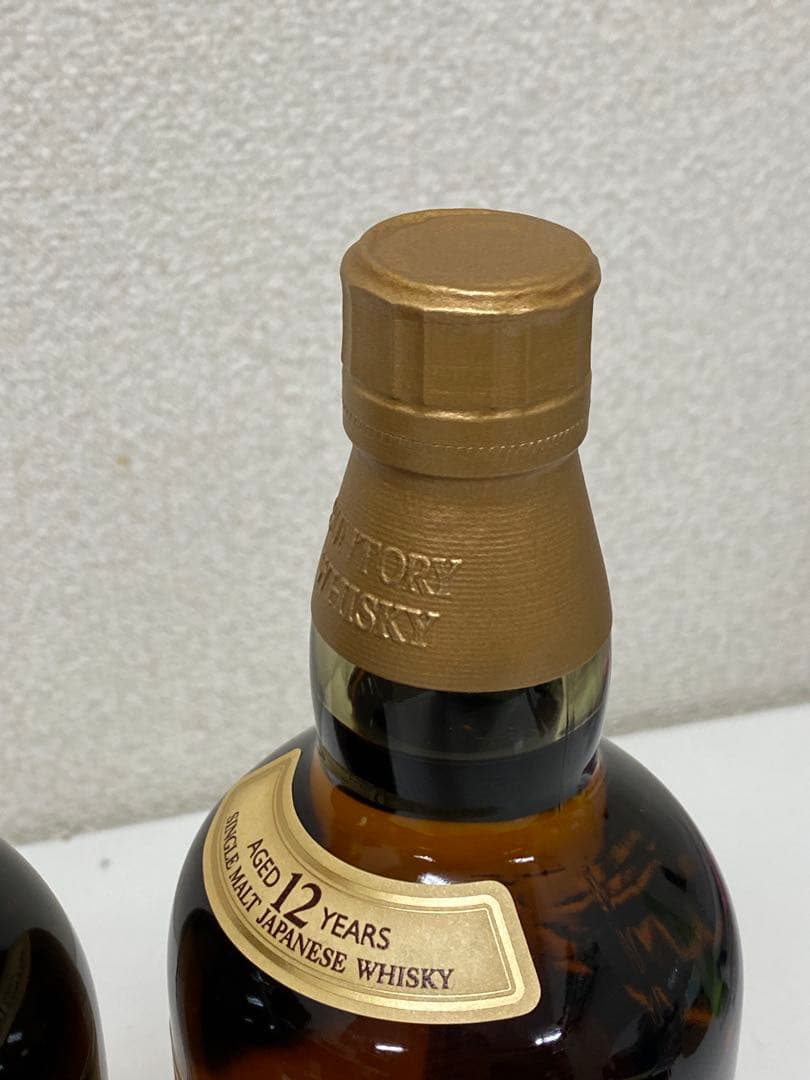 3-2960 【未開封】 山崎 12年 700ml シングルモルトウイスキー3本