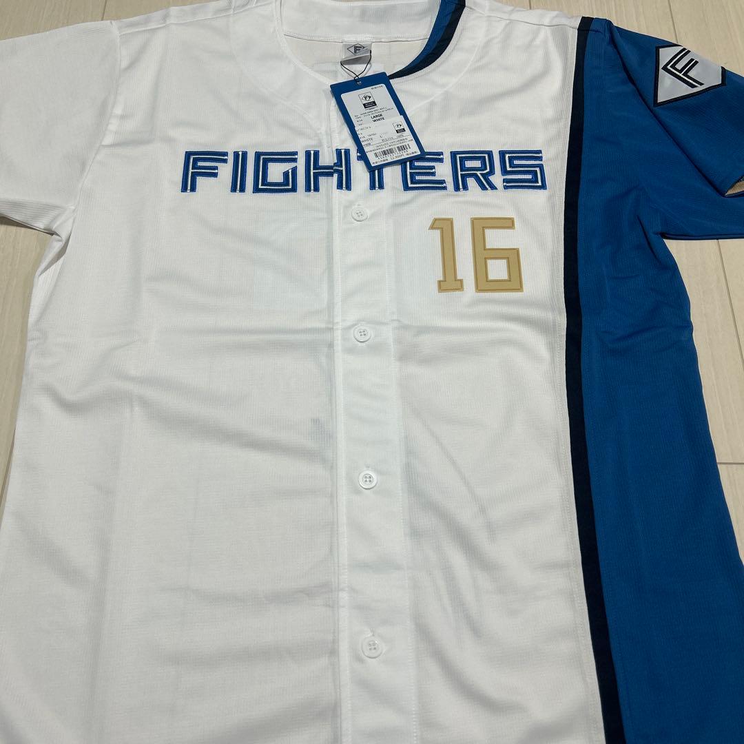 北海道日本ハムファイターズ　達孝太　直筆サインユニフォーム　Lサイズ