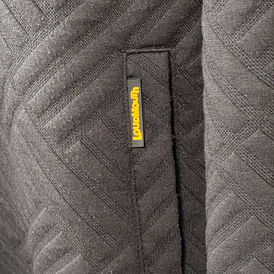 【美品】 LOUDMOUTH LMロゴ 袋ジャガード ブルゾン